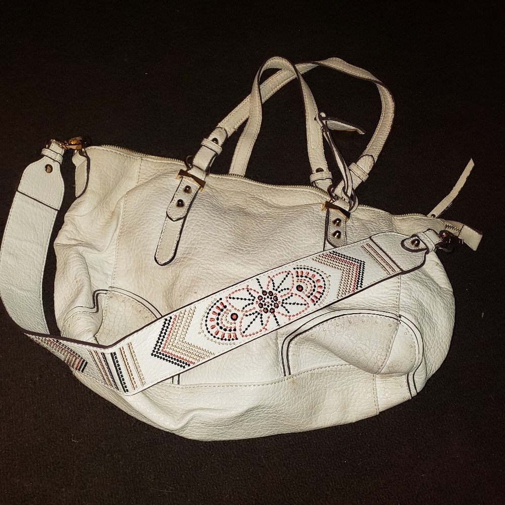 Jessica Simpson White Purse
